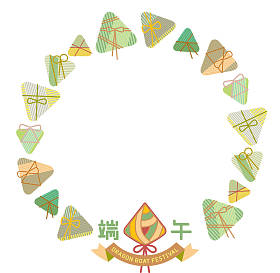 粽子背景图形设计龙舟节图片