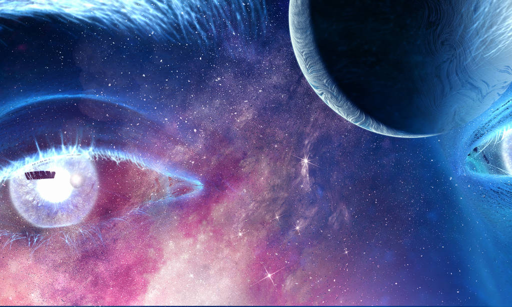 空间抽象背景