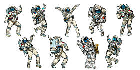 集舞蹈宇航员收藏