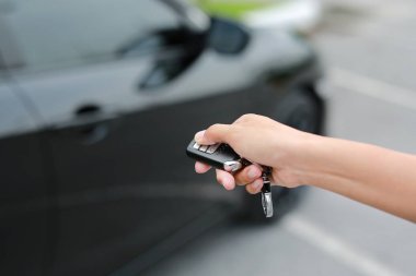女子手用車遙控器