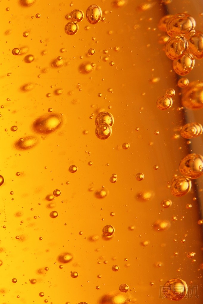 肥皂泡橙色液體圖片