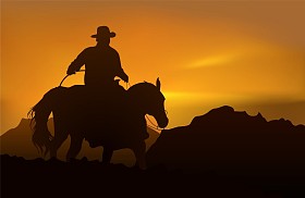 如诗如画的日落图片