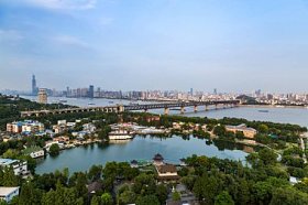 武汉 citychina 鸟瞰图