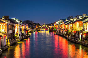 无锡清明大桥夜景