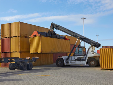 貨物集裝箱照片