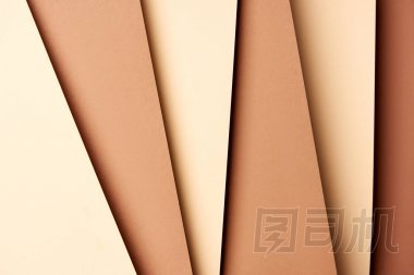 米色和褐色色調(diào)重疊紙的圖案圖片
