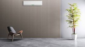 现代室内空调3d 渲染插图