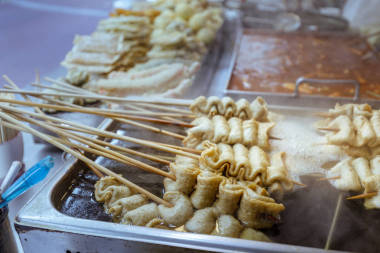 奥登、Tteokbokki、Kimpap-韩国冬季食