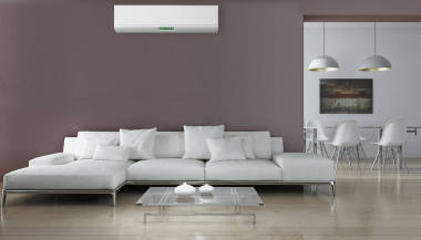 現(xiàn)代室內(nèi)空調(diào)3d 渲染插圖