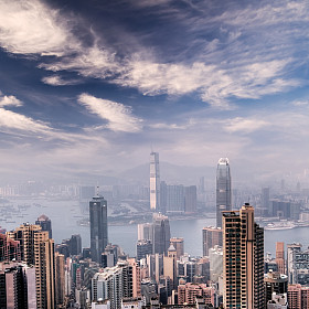 香港的城市景