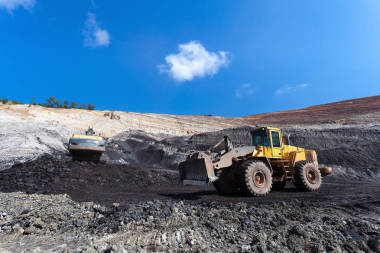 煤礦采黃反鏟作