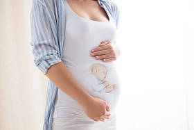 孕妇小心手掌腹部与婴儿的部分看法 
