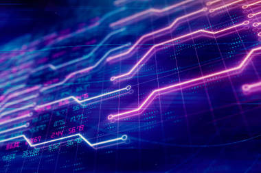财务会计的利润汇总图分析。3d 渲染