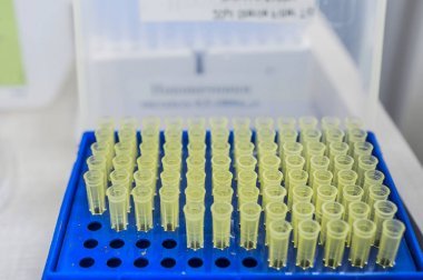 聚合酶取樣 Dna 測試管陣列 Pcr 容器熱板