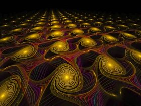 分形抽象数字、迪斯科、商业、广告