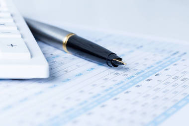 財務(wù)會計概念, 文件筆