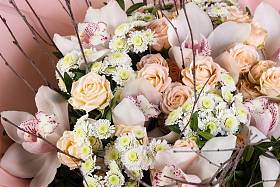 鲜花玫瑰花束图片