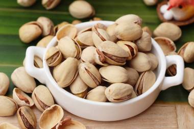 在鹽焗開心果是美味