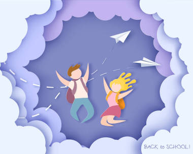 回到學(xué)?？ㄆ?圖片