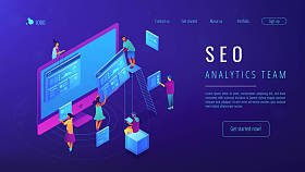 等距 Seo 分析团队登陆页面