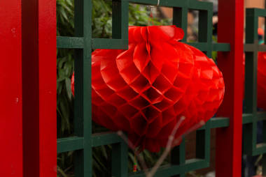 中國新年2018曼徹斯特慶祝游行, 街道裝飾細(xì)