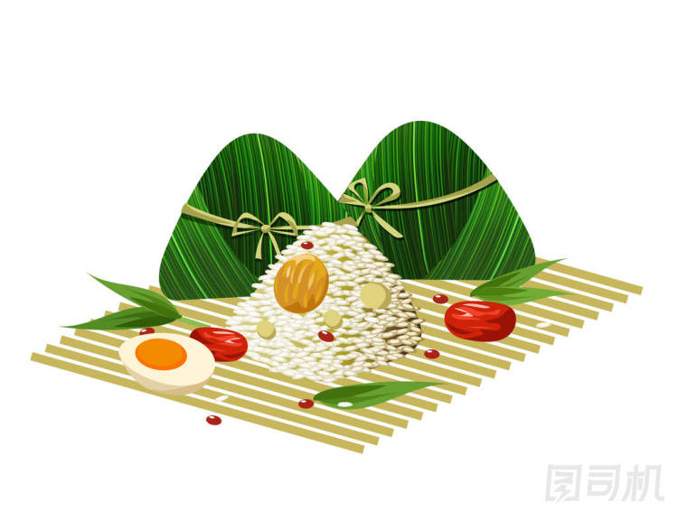  粽子-端午節(jié)傳統(tǒng)中餐圖片