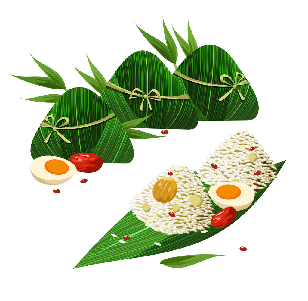  粽子-端午节传统中餐照片