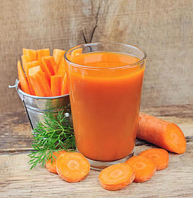 胡萝卜汁和胡萝卜阶