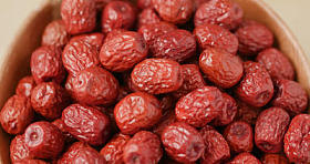 干红枣特写照片