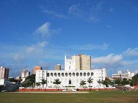 洛佩兹总统府在亚松森图片