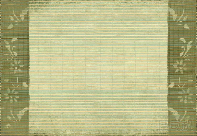 花卉和竹子背景