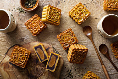 传统的中国月饼