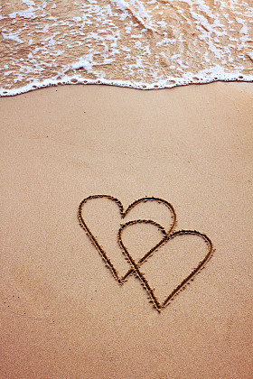 情人节明信片图片