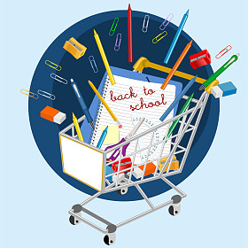 购物车与学校用