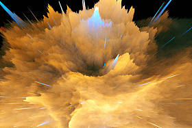 彩色抽象背景, 空间爆炸纹理