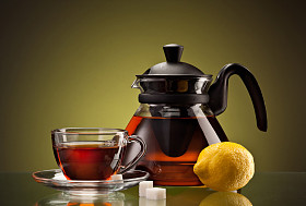 茶杯子和锅图片