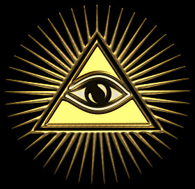 所有看见眼的无所不知的神-眼睛的普罗维登斯-象