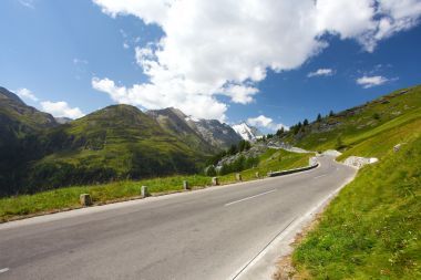 大格洛克纳山的道路图片