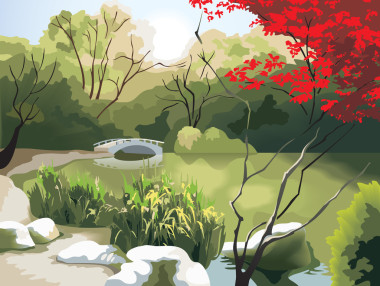 中國(guó)山水畫(huà)圖片