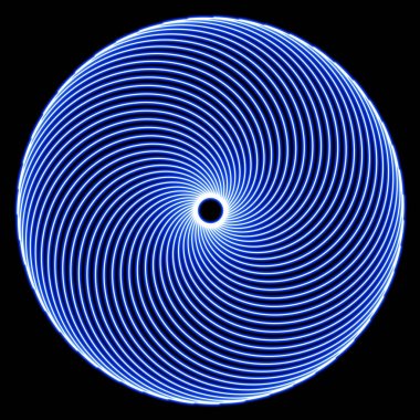 抽象的蓝色装饰品。插图 抽象的蓝色装饰品。插图