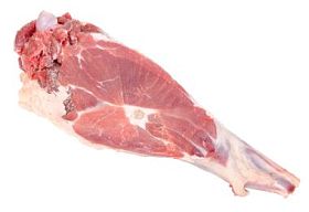 冷冻的羊肉