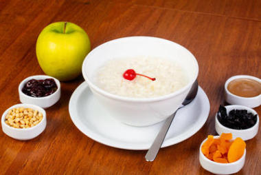 櫻桃干果糯米粥