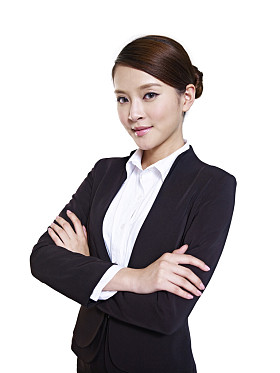 亚洲业务的女人