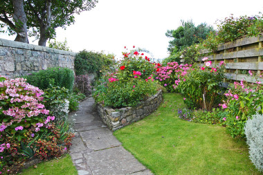 美麗、 舊、 花園照片