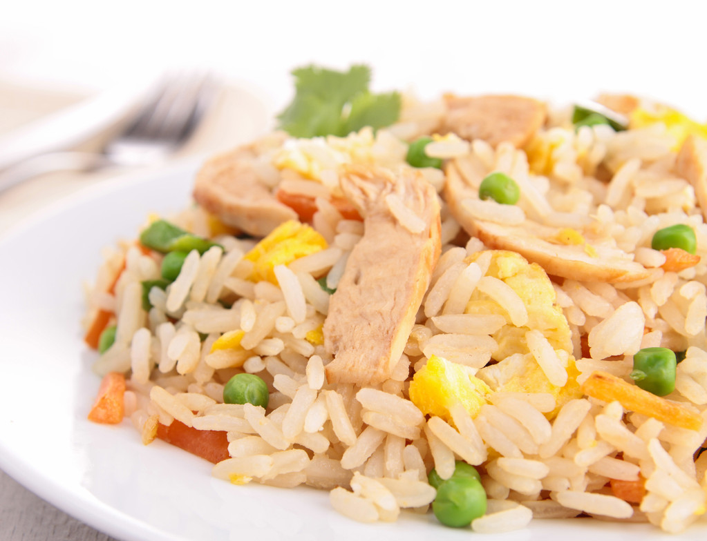 鸡粒炒饭图片 鸡粒炒饭图片