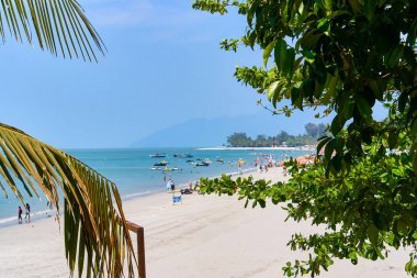 馬來(lái)西亞蘭卡威海濱海灘