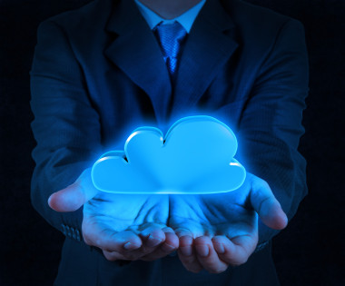 在新的计算机界面上云计算图图片