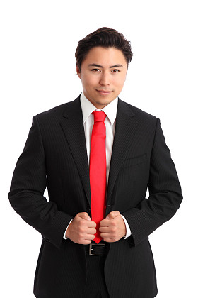 严重的商人