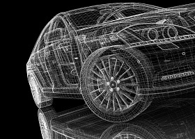 汽车 3d 模型图片
