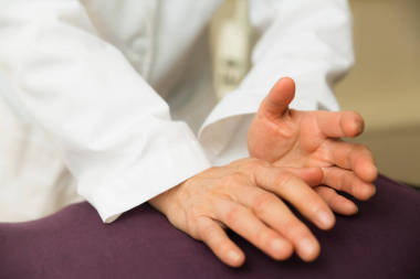 針灸中國(guó)有條不紊的按摩圖片